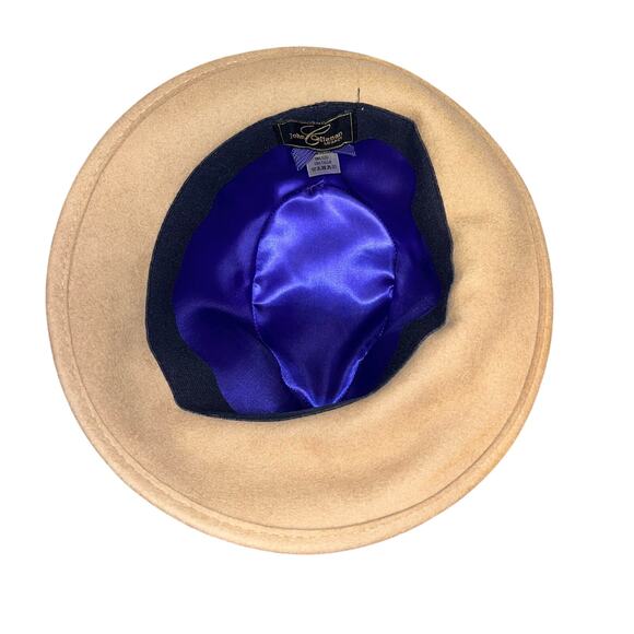 John C Callanan LEGACY European Designer American Style Caramel100% Wool Fedora - Picture 4 of 12